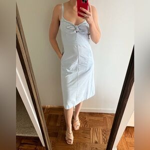 Lulus light blue dress 100% cotton